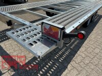 ABVERKAUF I Lorries PLI35-5021 - 3500 kg kippbarer leichter Autotransporter mit ALU Standschienen