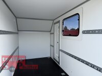 BLYSS Kofferanhänger Rampe - F1330HD/HK, AERO 305x150x180cm - Seitentür + Fenster - 100 KM/H - Zurrleisten - Heckstützen