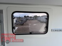 BLYSS Kofferanhänger Rampe - F1330HD/HK, AERO 305x150x180cm - Seitentür + Fenster - 100 KM/H - Zurrleisten - Heckstützen
