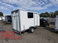 BLYSS Kofferanhänger Rampe - F1330HD/HK, AERO 305x150x180cm - Seitentür + Fenster - 100 KM/H - Zurrleisten - Heckstützen