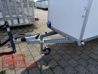 BLYSS Kofferanhänger Rampe - F1330HD/HK, AERO 305x150x180cm - Seitentür + Fenster - 100 KM/H - Zurrleisten - Heckstützen