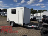 BLYSS Kofferanhänger F1330HD, 305x150x180cm - Seitentür + Fenster - 100 KM/H - Zurrleisten - Heckstützen
