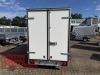 BLYSS Kofferanhänger F1330HD, 305x150x180cm - Seitentür + Fenster - 100 KM/H - Zurrleisten - Heckstützen