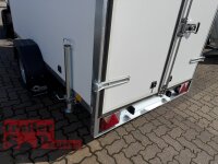 BLYSS Kofferanhänger F1330HD, 305x150x180cm - Seitentür + Fenster - 100 KM/H - Zurrleisten - Heckstützen
