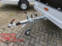 Böckmann TL-AL 3015/135 ALU Tieflader Anhänger - mit Hochplane EDITION Black Bill