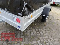 Böckmann TL-AL 3015/135 ALU Tieflader Anhänger - mit Hochplane EDITION Black Bill