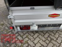 Böckmann TL-AL 3015/135 ALU Tieflader Anhänger - mit Hochplane EDITION Black Bill