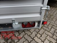Böckmann TL-AL 3015/135 ALU Tieflader Anhänger - mit Hochplane EDITION Black Bill