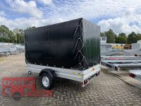 Böckmann TL-AL 3015/135 ALU Tieflader Anhänger - mit Hochplane EDITION Black Bill