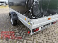 Böckmann TL-AL 3015/135 ALU Tieflader Anhänger - mit Hochplane EDITION Black Bill