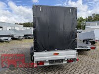 Böckmann TL-AL 3015/135 ALU Tieflader Anhänger - mit Hochplane EDITION Black Bill