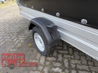 Böckmann TL-AL 3015/135 ALU Tieflader Anhänger - mit Hochplane EDITION Black Bill