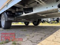 EDUARD 4020 -GD- Hochlader, kippbar, Auffahrklappe, Bordwände 30cm -3000kg- H-Pumpe - Lfh: 63cm -195/50R13