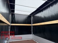 Böckmann TL-AL 3015/20 ALU Tieflader Anhänger - mit Hochplane EDITION Black Bill