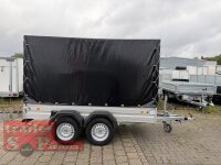 Böckmann TL-AL 3015/20 ALU Tieflader Anhänger - mit Hochplane EDITION Black Bill