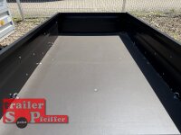 TPV TL-EU2 - SCHWARZ - pulverbeschichtet - Anhänger 750 kg - UE - 100 KM/H - Zurrösen - 13 pol. Stecker