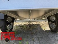 TPV TL-EU2 - SCHWARZ - pulverbeschichtet - Anhänger 750 kg - UE - 100 KM/H - Zurrösen - 13 pol. Stecker