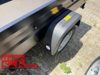 TPV TL-EU2 - SCHWARZ - pulverbeschichtet - Anhänger 750 kg - UE - 100 KM/H - Zurrösen - 13 pol. Stecker