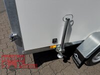BLYSS Kofferanhänger F2736HTD, AERO 353x150x180cm - 100 KM/H - Zurrleisten - Heckstützen