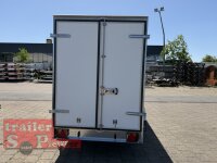 BLYSS Kofferanhänger F2736HTD, 353x150x180cm - 100 KM/H - Zurrleisten - Heckstützen