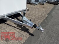 BLYSS Kofferanhänger F2736HTD, 353x150x180cm - 100 KM/H - Zurrleisten - Heckstützen