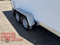 BLYSS Kofferanhänger F2736HTD, 353x150x180cm - 100 KM/H - Zurrleisten - Heckstützen
