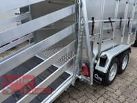 BLYSS Viehtransporter VT2730HT, 300x160x186cm - 100 KM/H - Rampe / Türen KOMBI - ALU Boden