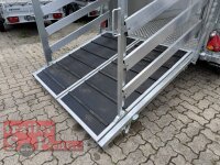 BLYSS Viehtransporter VT2730HT, 300x160x186cm - 100 KM/H - Rampe / Türen KOMBI - ALU Boden