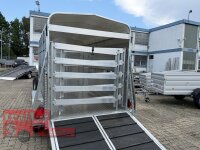 BLYSS Viehtransporter VT2730HT, 300x160x186cm - 100 KM/H - Rampe / Türen KOMBI - ALU Boden