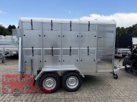 BLYSS Viehtransporter VT2730HT, 300x160x186cm - 100 KM/H - Rampe / Türen KOMBI - ALU Boden