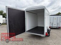 BLYSS Kofferanhänger FL1331HC - 310x160x180cm - 100 KM/H - Tür/Rampe Kombination - Stützen - POLY Bug und Haube