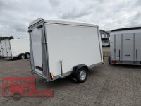 BLYSS Kofferanhänger FL1331HC - 310x160x180cm - 100 KM/H - Tür/Rampe Kombination - Stützen - POLY Bug und Haube