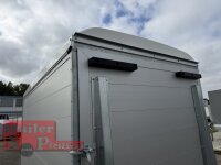 BLYSS ALU Kofferanhänger FL1331HC - 310x160x180cm - 100 KM/H - Tür/Rampe Kombination - Stützen - POLY Bug und Haube
