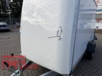 BLYSS Kofferanhänger FL1336HC - 360x160x180cm - 100 KM/H - Tür/Rampe Kombination - Stützen - POLY Bug und Haube