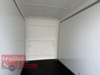 BLYSS Kofferanhänger FL1336HC - 360x160x180cm - 100 KM/H - Tür/Rampe Kombination - Stützen - POLY Bug und Haube