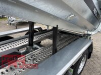 Lorries PW35-3016 3,5T Dumper Mulde - Muldenanhänger Kippmulde 3500 KG / E-Pumpe - ALU Rampen - Stützen