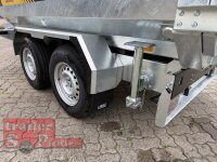 Lorries PW35-3016 3,5T Dumper Mulde - Muldenanhänger Kippmulde 3500 KG / E-Pumpe - ALU Rampen - Stützen