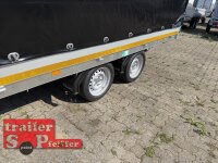 EDUARD 3116 -GD- Hochlader, Bordwände 30cm -2000kg- Lfh: 63cm -195/50R13 mit Hochplane SP-Line