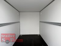 BLYSS Kofferanhänger F752413.15D 250x135x150cm 750 KG  GEBREMST - 100 KM/H - Zurrleisten - Heckstützen