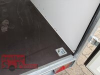 BLYSS Kofferanhänger F752413.15D 250x135x150cm 750 KG  GEBREMST - 100 KM/H - Zurrleisten - Heckstützen