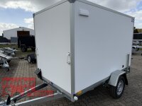 BLYSS Kofferanhänger F752413.15D 250x135x150cm 750 KG  GEBREMST - 100 KM/H - Zurrleisten - Heckstützen