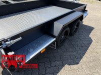 Saris Magnum Explorer 3000 ForceONE Black Edition Maschinentransporter - Baggeranhänger - Löffelablage