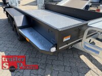 Saris Magnum Explorer 3000 ForceONE Black Edition Maschinentransporter - Baggeranhänger - Löffelablage