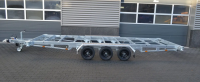 Vlemmix 20FT Container Anhänger 3500 KG Plattform 600x244 - 3 x Achse je 1350 KG TWISTLOCK