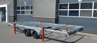 Vlemmix Wechselpritsche Anhänger 3500 KG Plattform 540x244 - 2 x Achse je 1800 KG