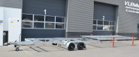 Vlemmix Wechselpritsche Anhänger 3500 KG Plattform 540x244 - 2 x Achse je 1800 KG