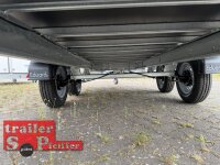ABVERKAUF EDUARD 4018 -GD- Hochlader, Bordwände 30cm -2000kg- Lfh: 72cm -155/80R13 mit Hochplane N-Line Stahl - Gestell - Giebeldach