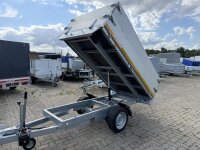 B-Ware / EDUARD 2514 -GE- Heckkipper, Bordwände 30cm -1500kg- H-Pumpe - Lfh: 63cm -195/50R13 mit 2514 - AufsatzBordwände pendelbar - 30cm hoch