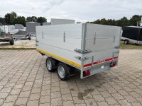 Transportschaden /  EDUARD 2514 -GD- Heckkipper, Bordwände 30cm -2000kg- H-Pumpe - Lfh: 63cm -195/50R13 mit 60cm ALU Aufsatz