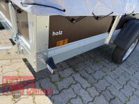 martz HOLZ 264 - 750 kg Anhänger - 264 x 126  - Reling mit ECO Hochplane 140 cm Innenhöhe - SB